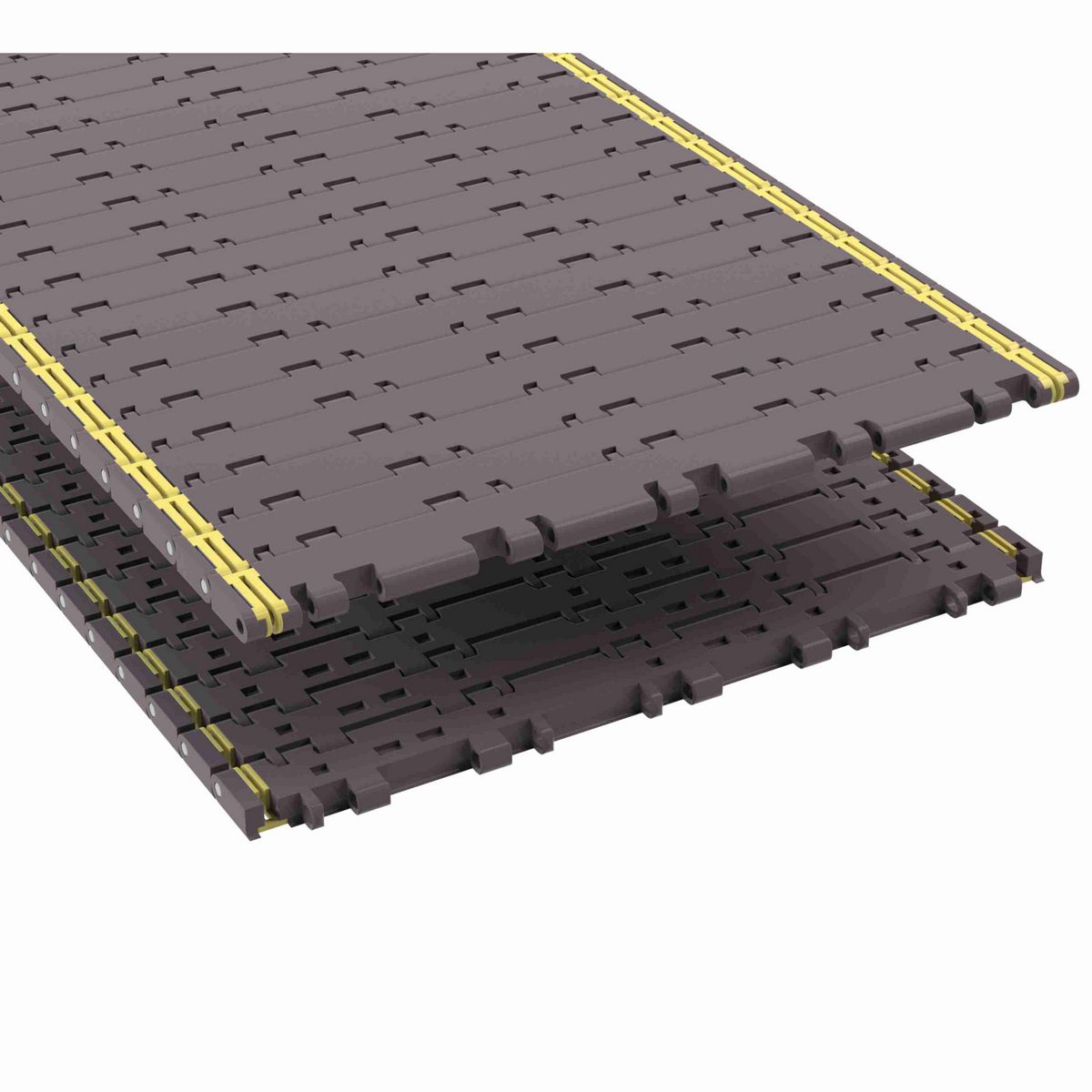 Rexnord 7956NT Side-flexing Flush Grid, Material: Brown High Performance, Width: 15in, Pitch: 1.25in - 81450291