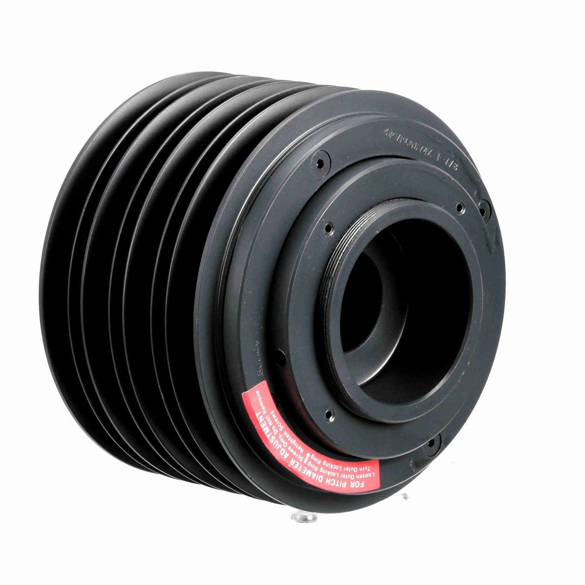 Browning 4 Groove Cast Iron Finished Bore Multiple Variable Pitch Sheave - 4MVP60B74X 1 7/8