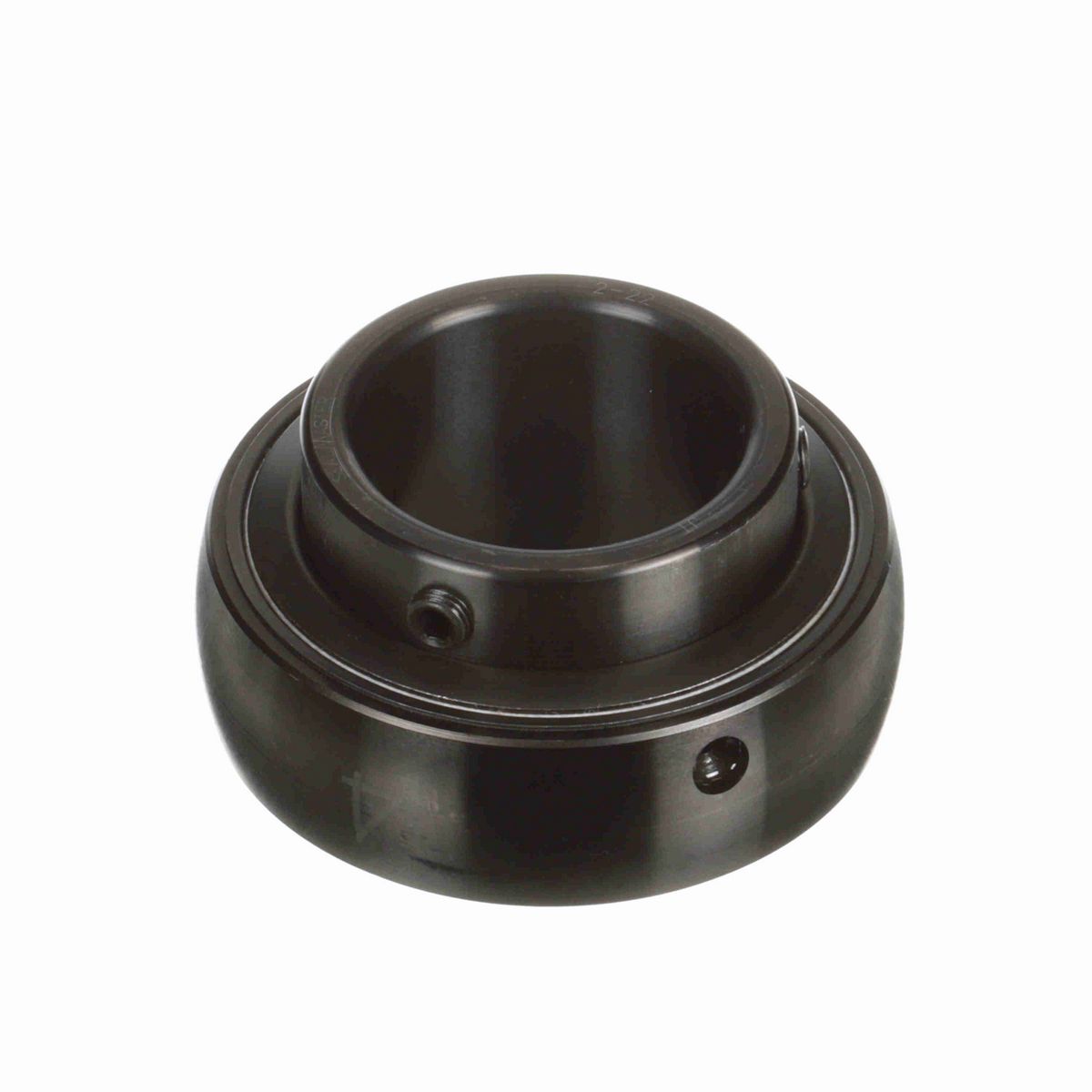 Sealmaster Mounted Insert Only Ball Bearing - 52100 Bearing Steel, Black Oxided - Setscrew Lock - 2-22