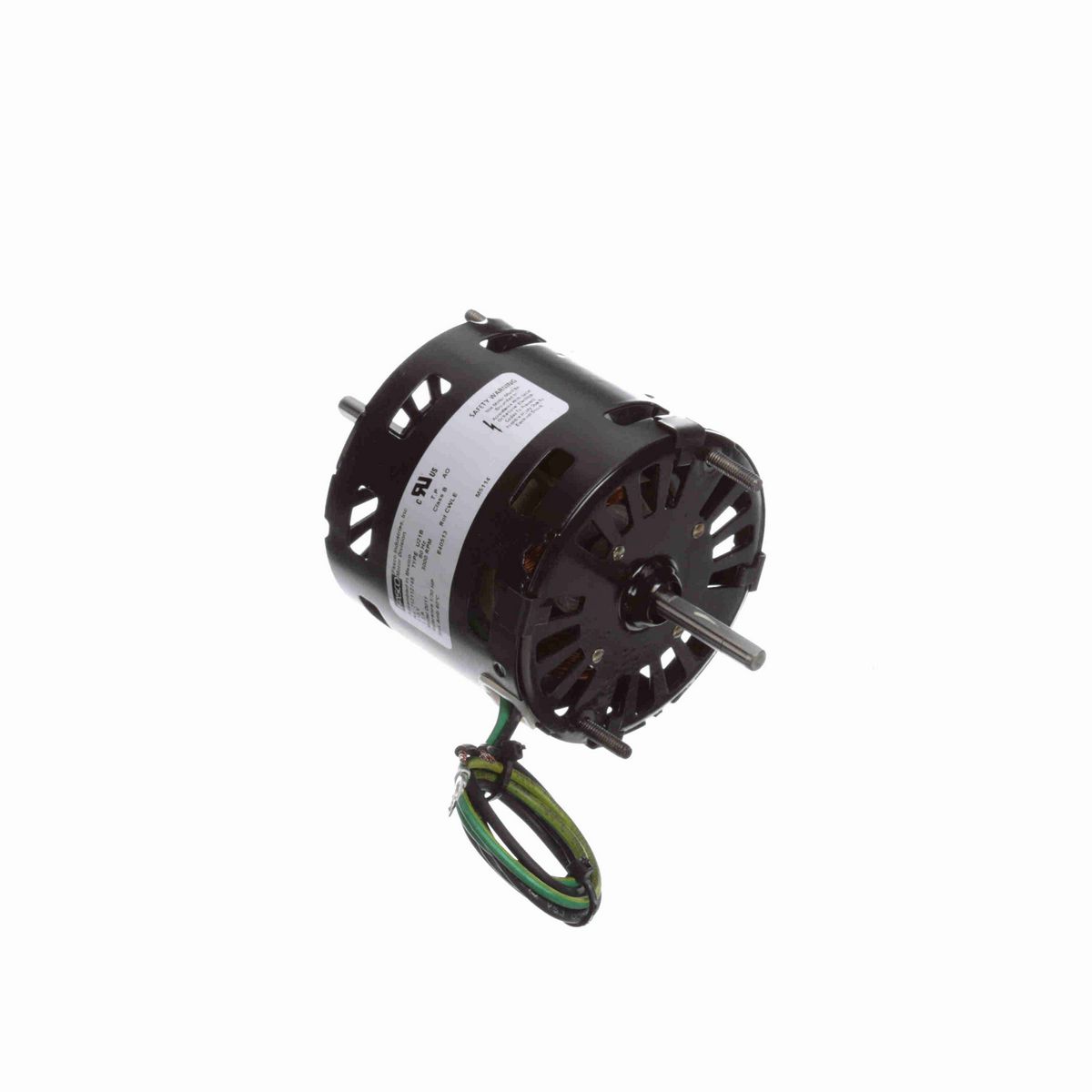 FASCO Ventilation Motor, 1/30 HP, 1 Ph, 60 Hz, 115 V, 3000 RPM, 1 Speed, 3.3" Diameter, OAO - D011
