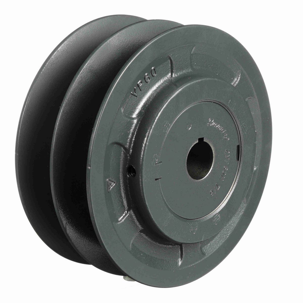 Browning 2 Groove Cast Iron Finish Bore FHP Variable Pitch Sheave - 2VP60X7/8