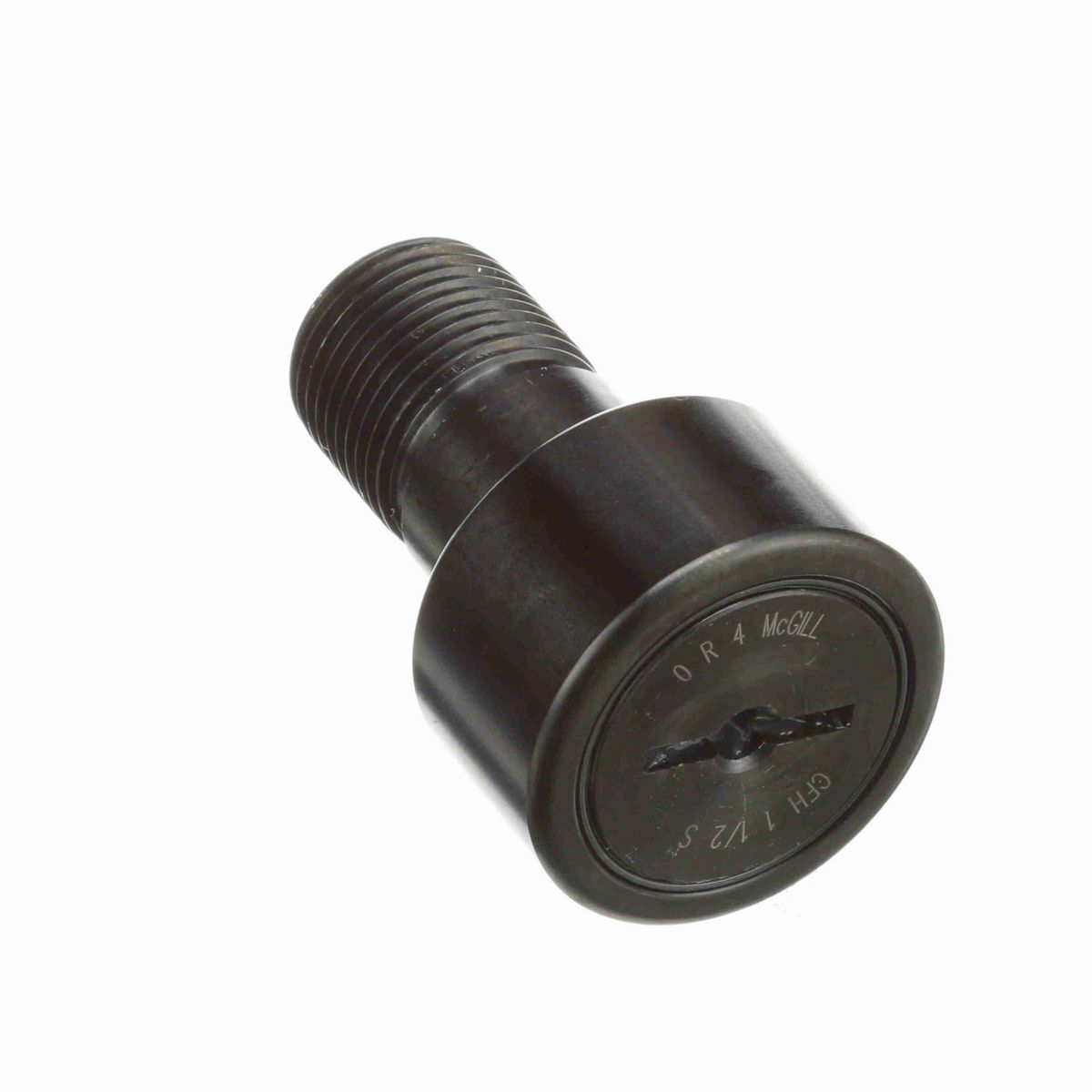 Опорный ролик с цапфой McGill Heavy Stud CAMROL CFH 1 1/2 S, цилиндрический, с уплотнением, со шлицем под отвёртку, дюймовый