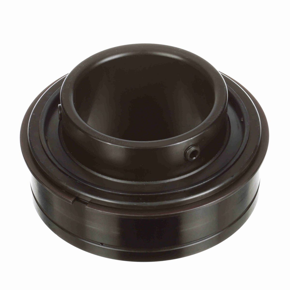Sealmaster Mounted Insert Only Ball Bearing - 52100 Bearing Steel, Black Oxided - Setscrew Lock - ER-55C