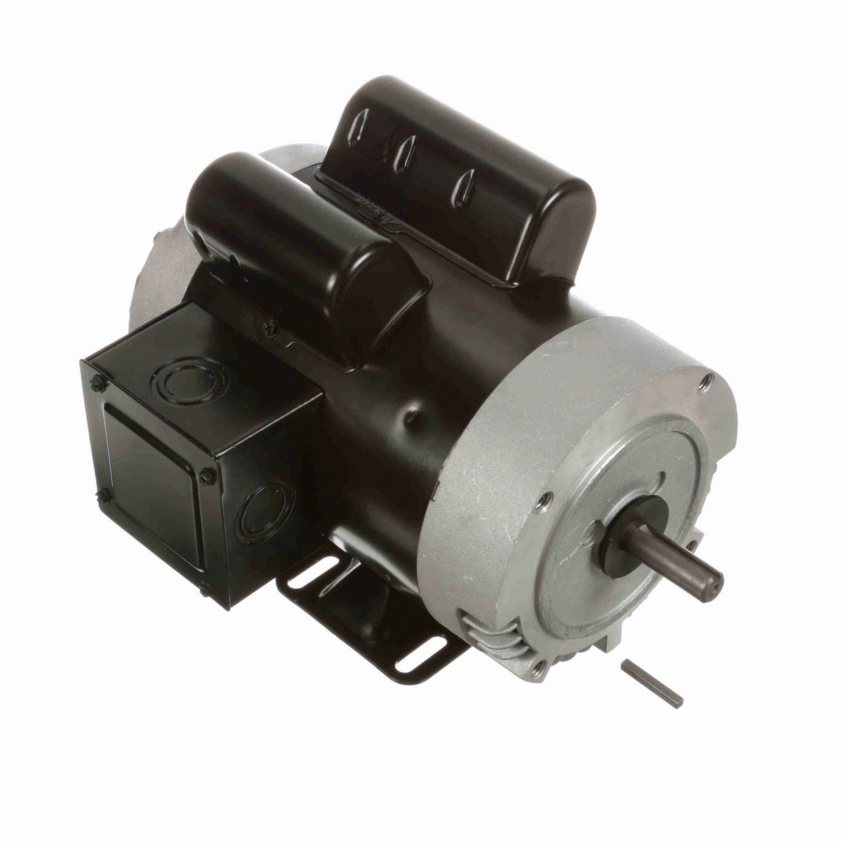 Century General Purpose Motor, 2.0 HP, 1 Ph, 60 Hz, 115/230 V, 3600 RPM, L56C Frame, DP - B764ES