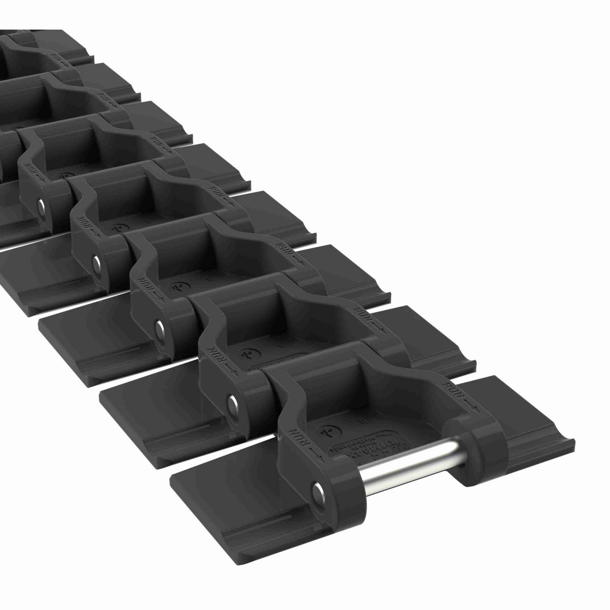 Rexnord 880M Side-flexing , Material: Black Anti-Static, Width: 3.25in, Pitch: 1.5in - 781.10.171