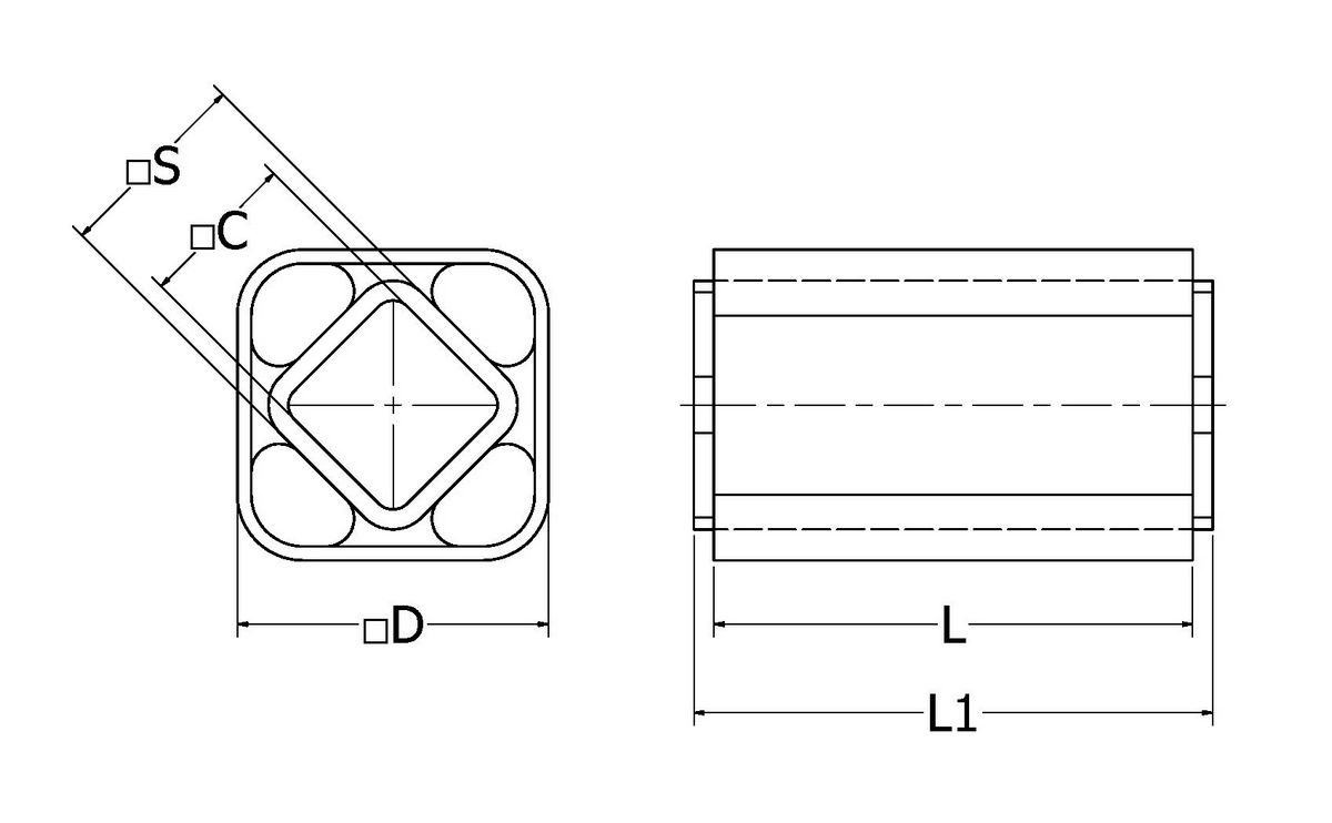 RunRight® Rubber Suspension Units - Type RSS S Timken 68514484060