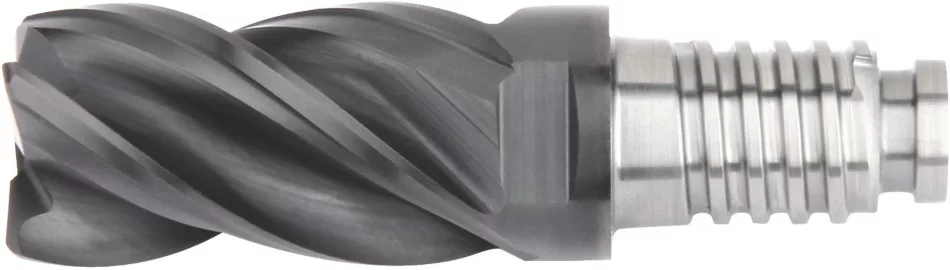 HARVI - UKDV - Asymmetrical Flute Spacing Kennametal DUO-LOCK - HARVI I - Chamfered - 4 Flutes - Inch [6072343]