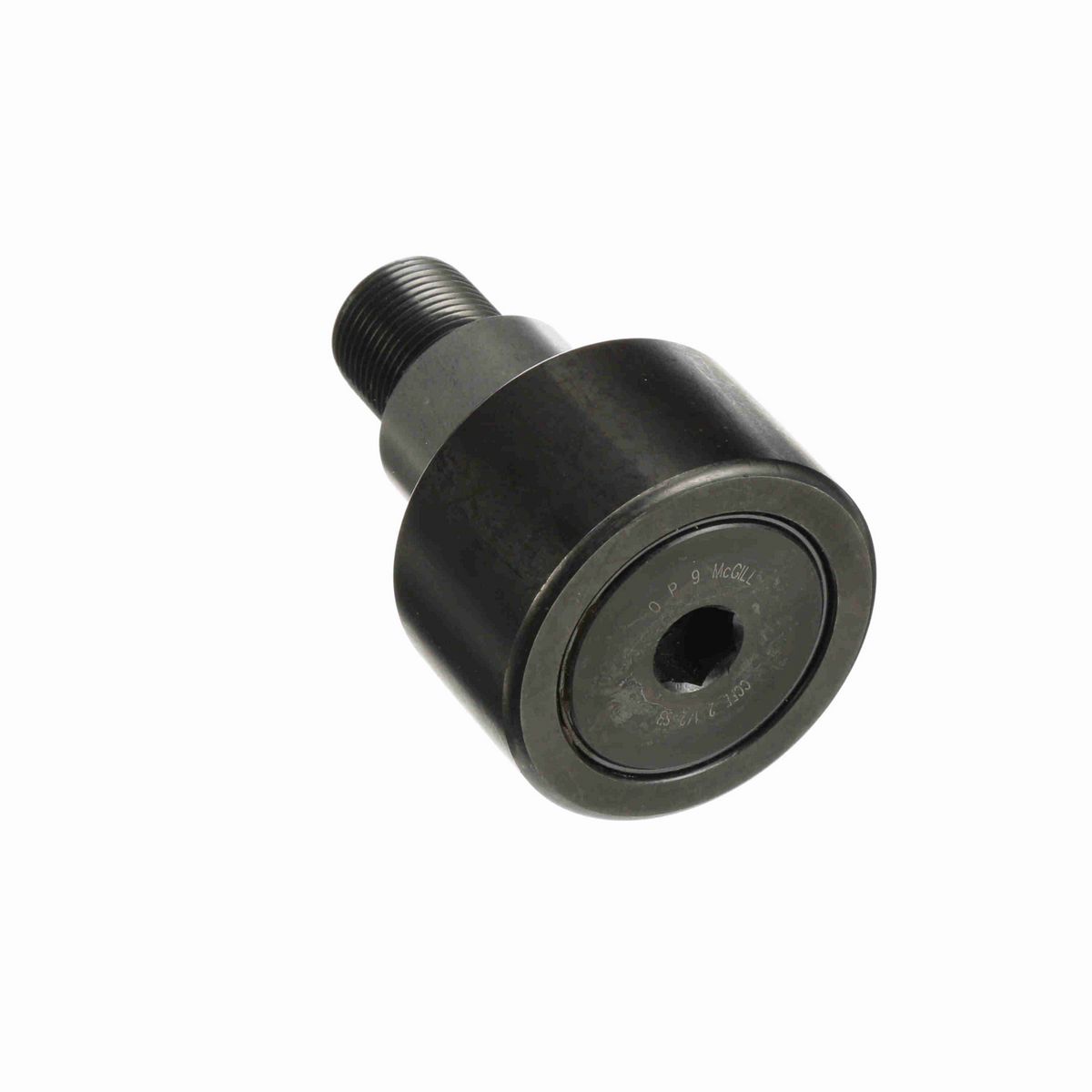 Опорный ролик с цапфой McGill CAMROL CCFE 2 1/2 SB, бочкообразный, с уплотнением, с шестигранным отверстием, дюймовый