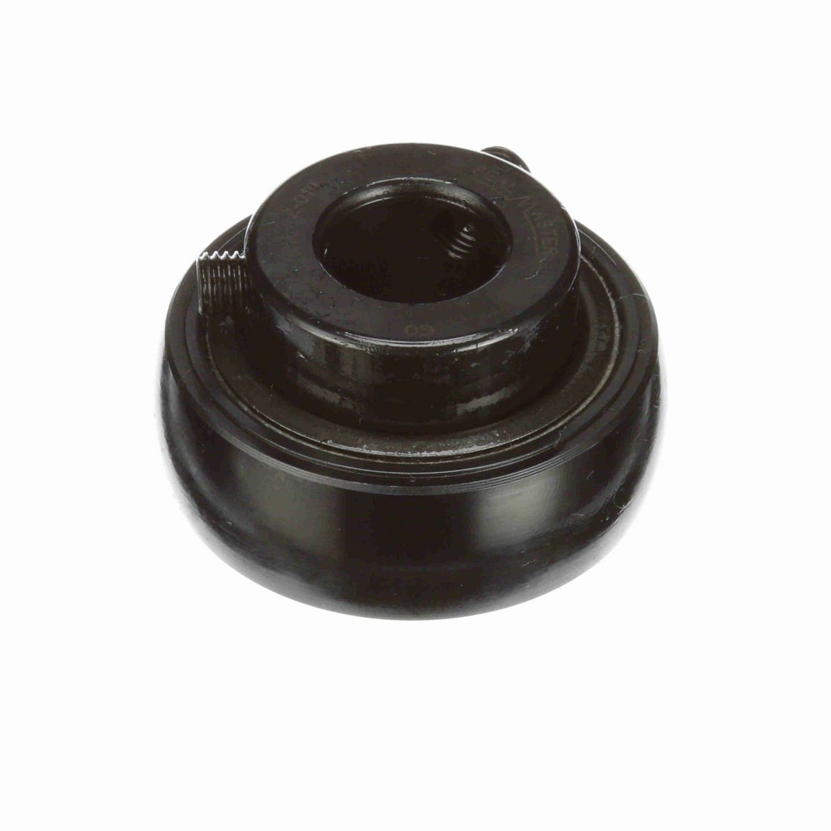 Sealmaster Mounted Insert Only Ball Bearing - 52100 Bearing Steel, Black Oxided - Setscrew Lock - 2-010