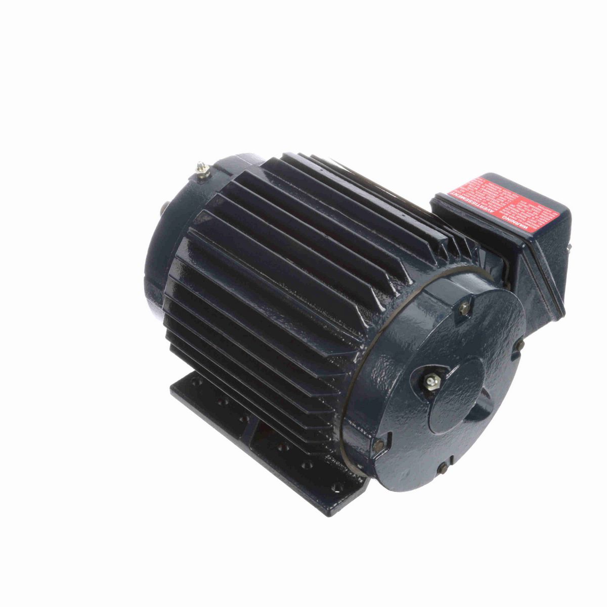 LEESON Severe Duty Motor, 1 HP, 3 Ph, 60 Hz, 230/460 V, 1200 RPM, 145T Frame, TENV - E462A