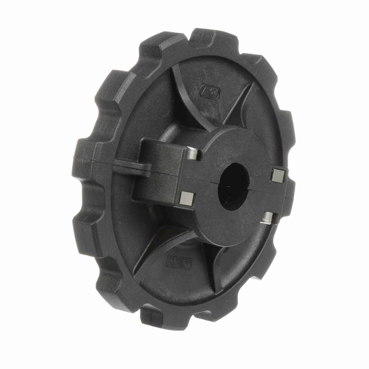 System Plast 880 Series Split Molded Sprocket with 12 Teeth and a 1-1/4in Round Idler Bore - 880-12R1.25-RS