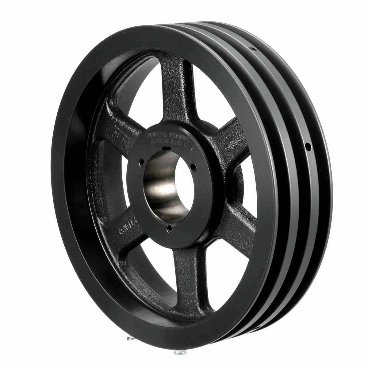 Browning 3 Groove Cast Iron Bushed Bore Companion Sheave - 3MVB124Q