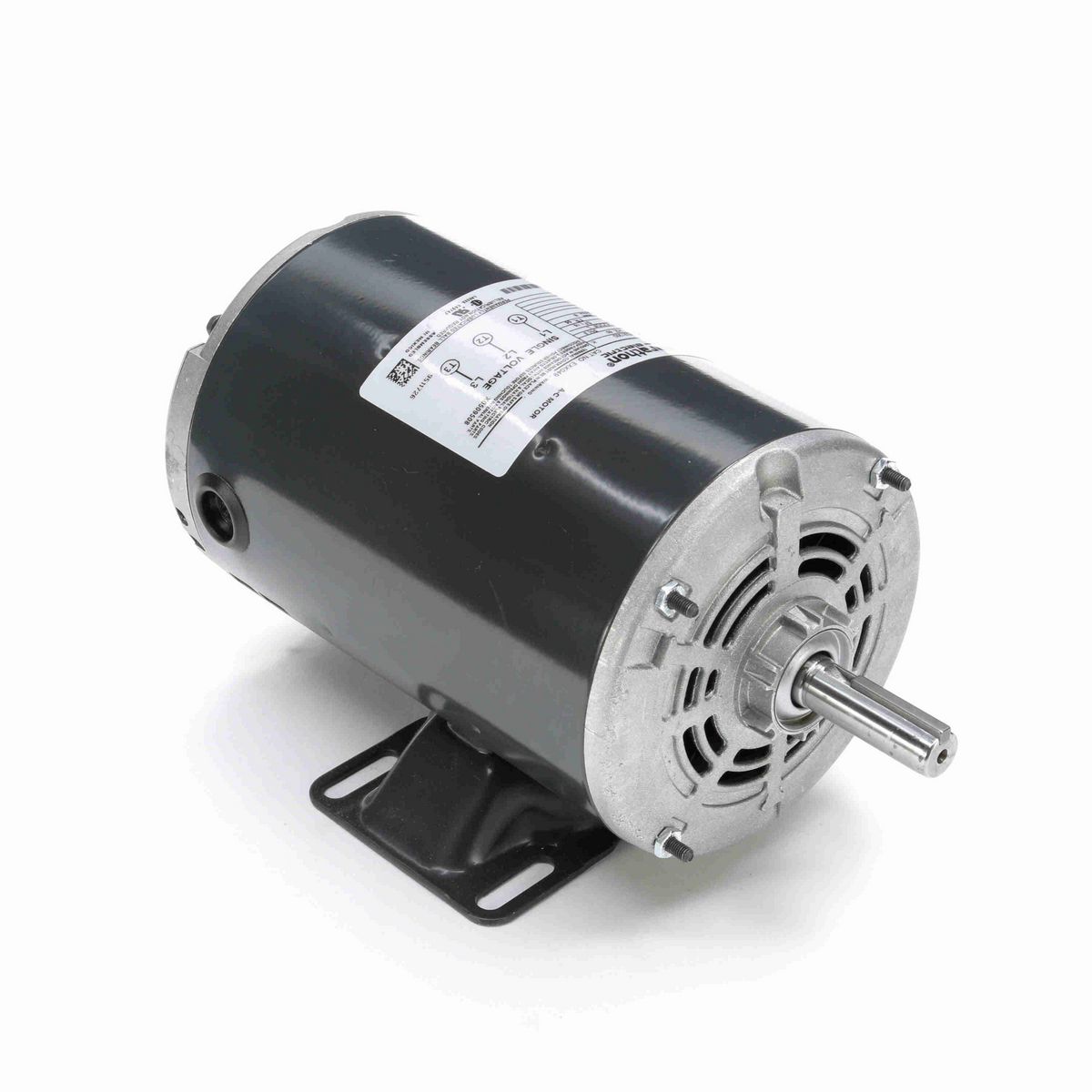 LEESON General Purpose Motor, 1 HP, 3 Ph, 60 Hz, 575 V, 1800 RPM, 56 Frame, DP - K049