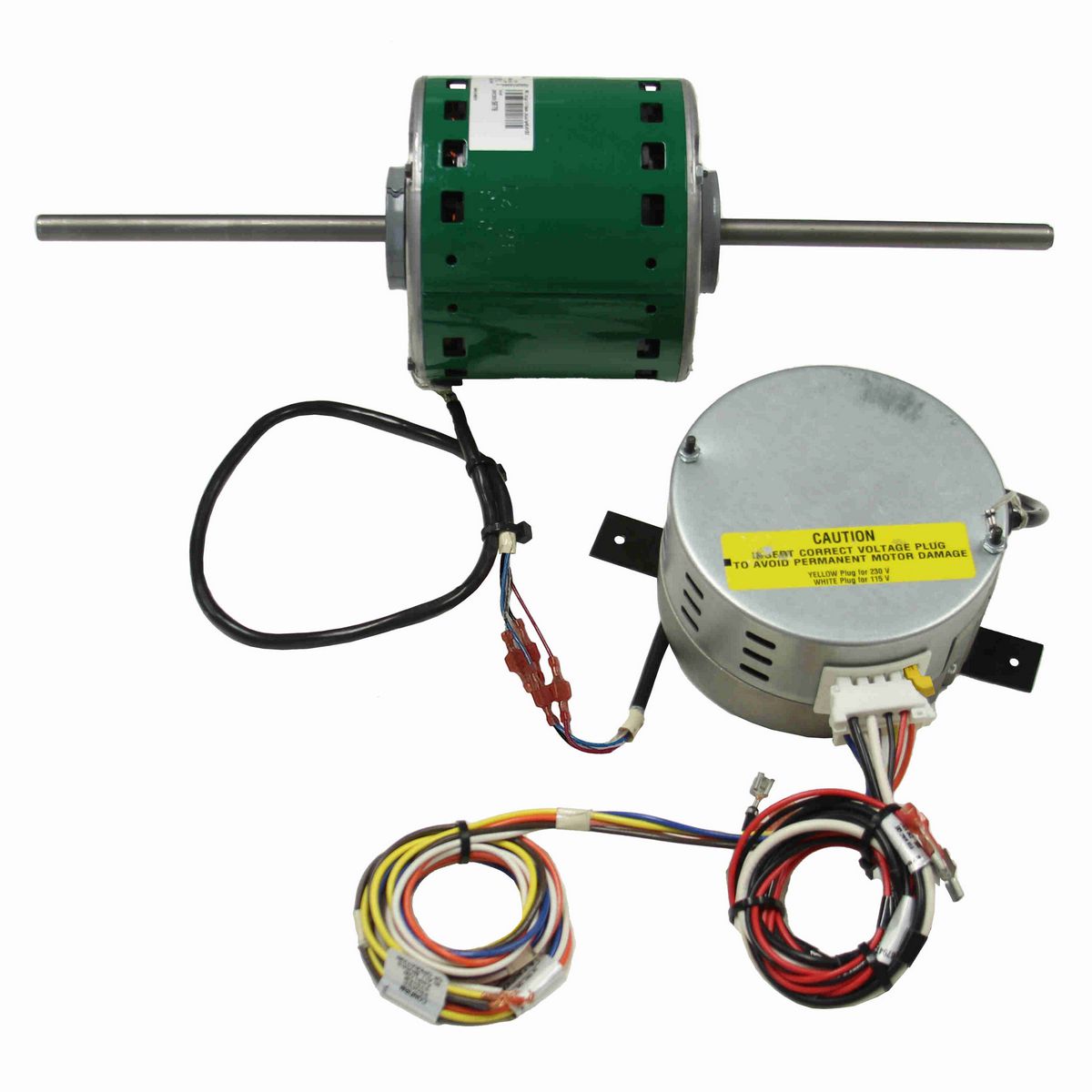 Genteq EVERGREEN® DS Fan Coil & Air Conditioner Motor, 3/4 MAX HP, 1 Ph, 60/50 Hz, 115/230 V, 1070 RPM, 5 Speed, 48 Frame, OPAO - 6007DS