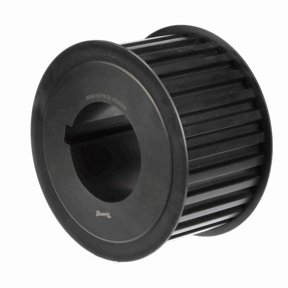 Browning Steel Bushed Bore Gearbelt Pulley - 28XHR400