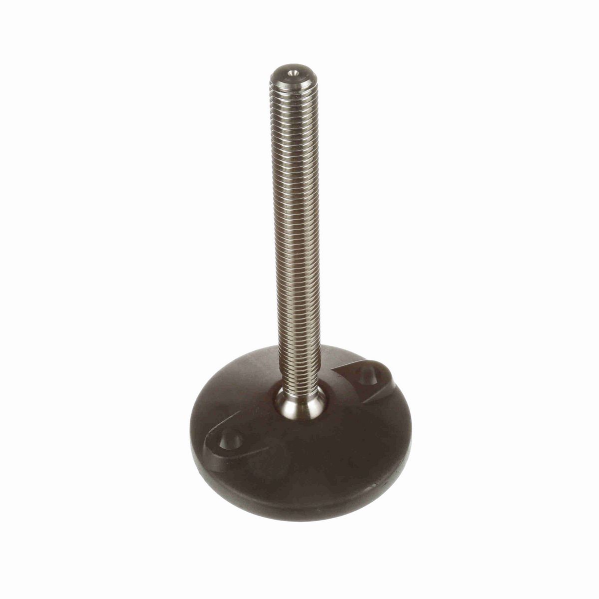 System Plast Fixed Plastic Leveler; Series: VG-511, Base Diameter: 4, Spindle Length: 6.09-in, Thread: 3/4-10 - VG-511-02-S34-L7T