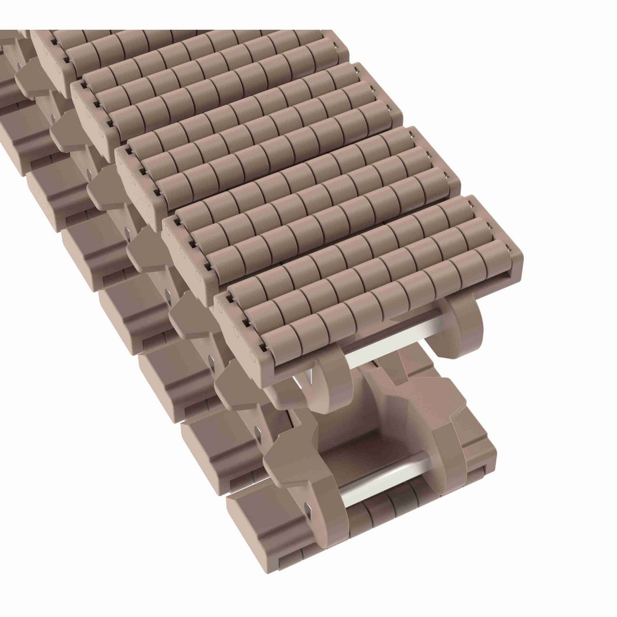 Rexnord 882TAB LBP Side-flexing Low Backline Pressure, Material: Tan Low Friction, Width: 3.75in, Pitch: 1.5in - LBP882TK3.75