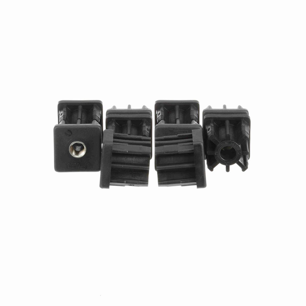 System Plast Tube End (Square); Series: VG-556, Thread: M16 for a 2 Sq. Tube - VG-556-BM16