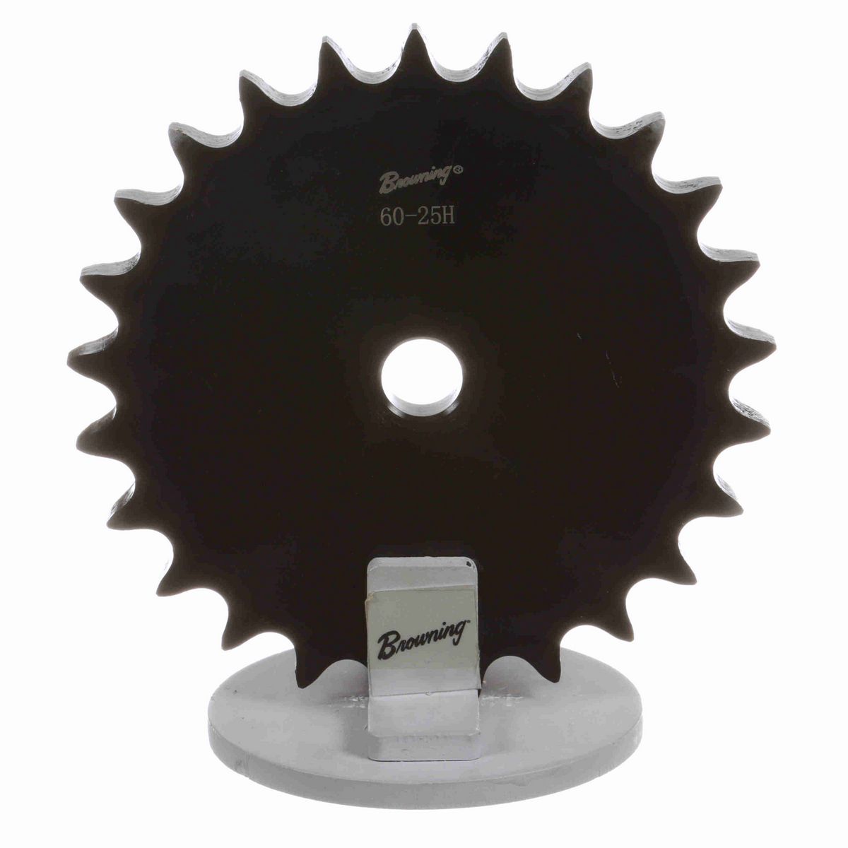 Browning Steel Minimum Plain Bore Roller Chain Sprocket - 60A25