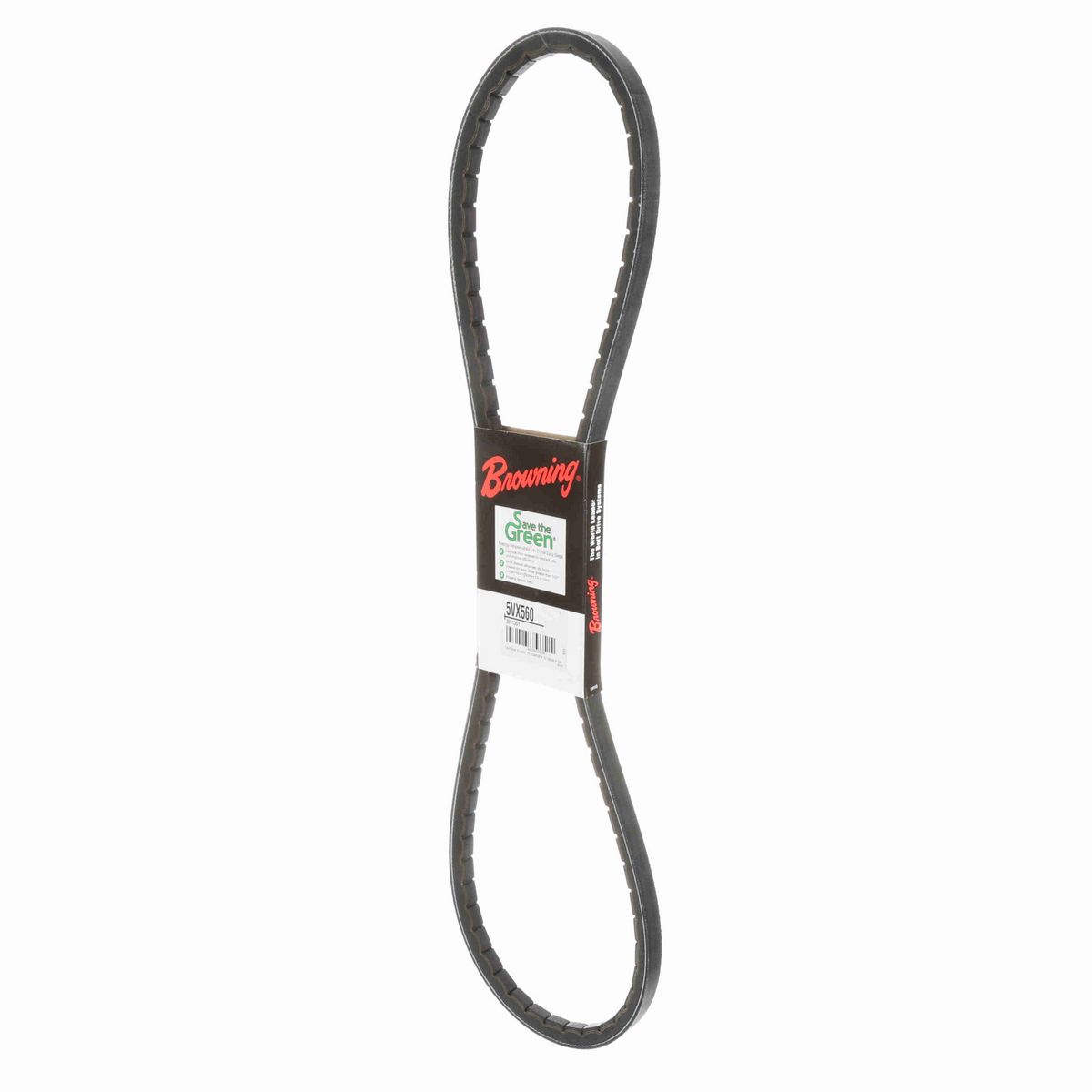 Browning EPDM Notched Belt 98% Efficient - 5VX560