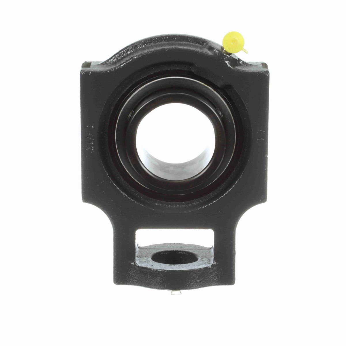 Sealmaster Mounted Cast Iron Wide Slot Take Up Ball Bearing - 52100 Bearing Steel, Black Oxided - Setscrew Lock - ST-43