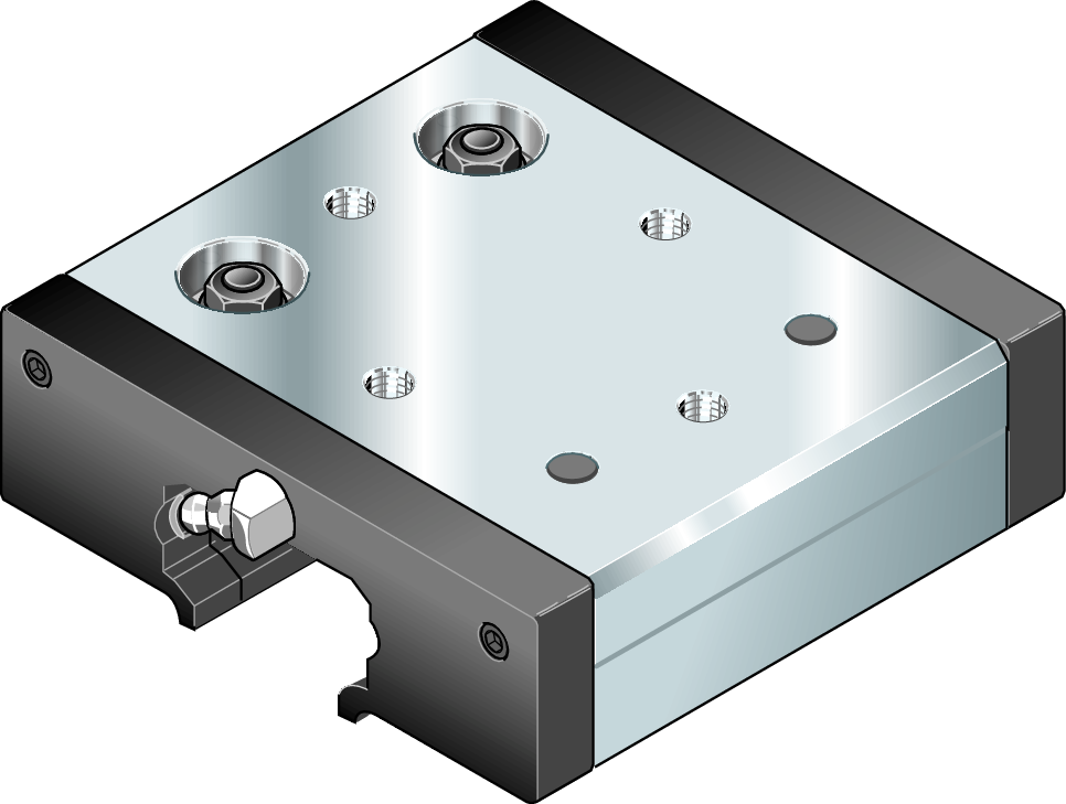 Алюминиевая каретка с кулачковыми роликами Bosch Rexroth LWA-052-SNS-FS-E-0 [R190235200]