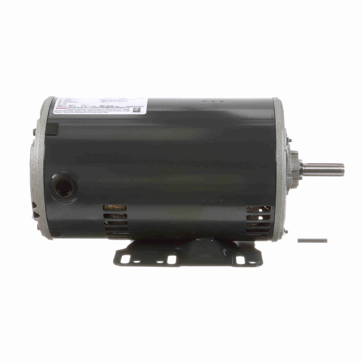 LEESON General Purpose Motor, 1 & 0.75 HP, 3 Ph, 60 & 50 Hz, 208-230/460 & 190/380 V, 1800 & 1500 RPM, 56H Frame, DP - G921A