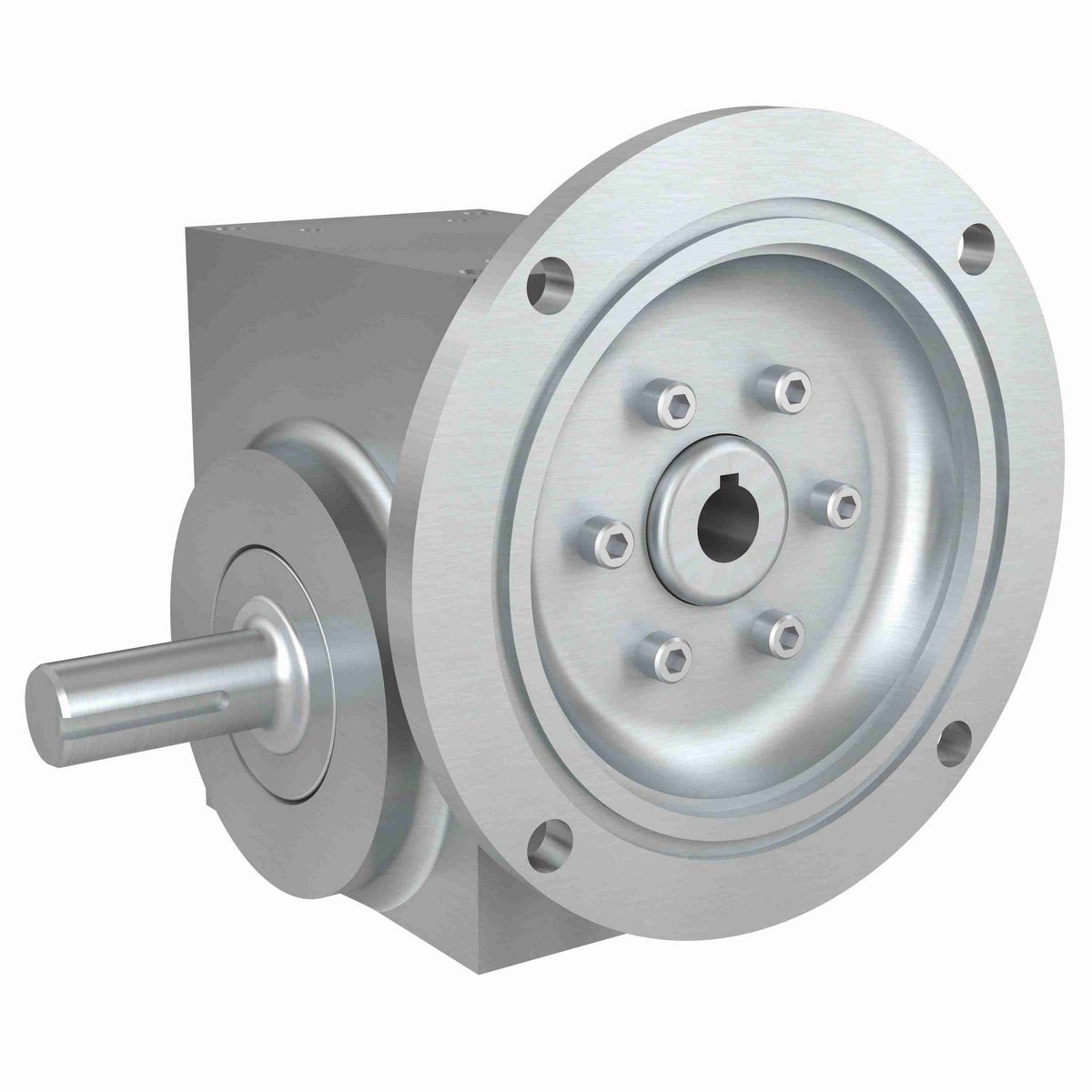 Hub City Cleanline Stainless Steel Worm Gear Reducer Stainless Steel Washdown Worm Reducer - SSW184 10/1 B WR 56C