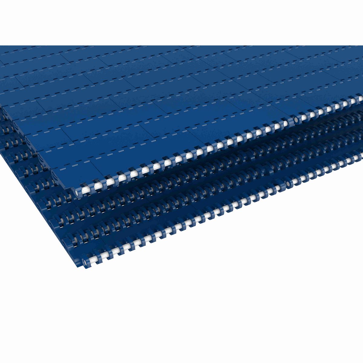 Rexnord 2015 Straight Running Side Guard, Material: Blue Low Temperature, Width: 1in, Pitch: 2in - 114-5570-10