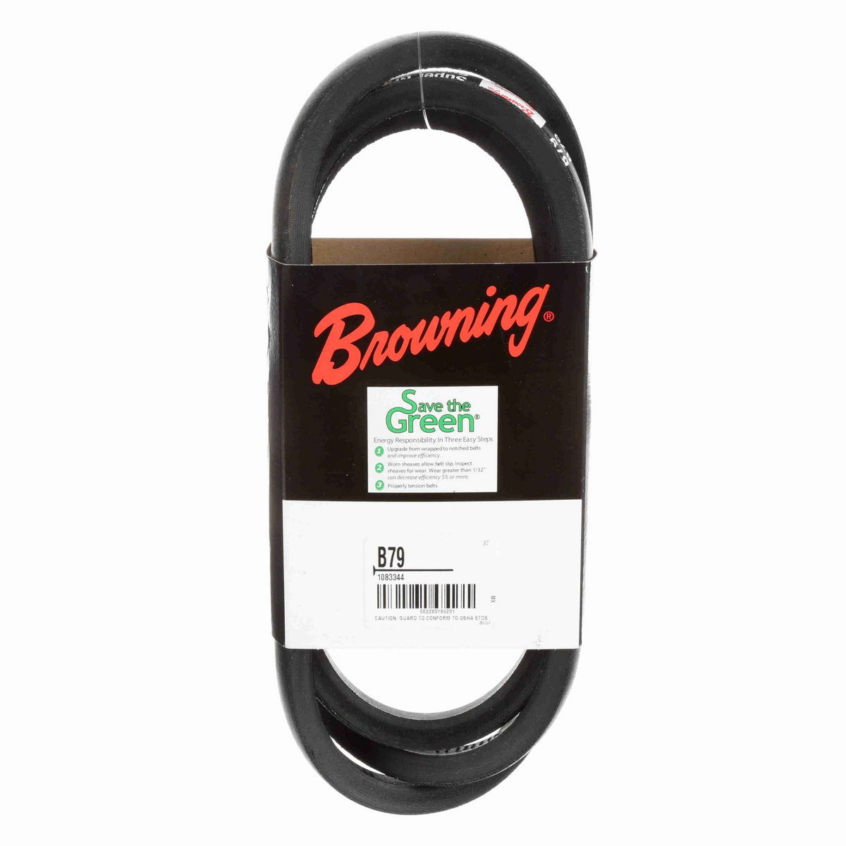Browning Neoprene Wrapped Belt 95% Efficient - B79