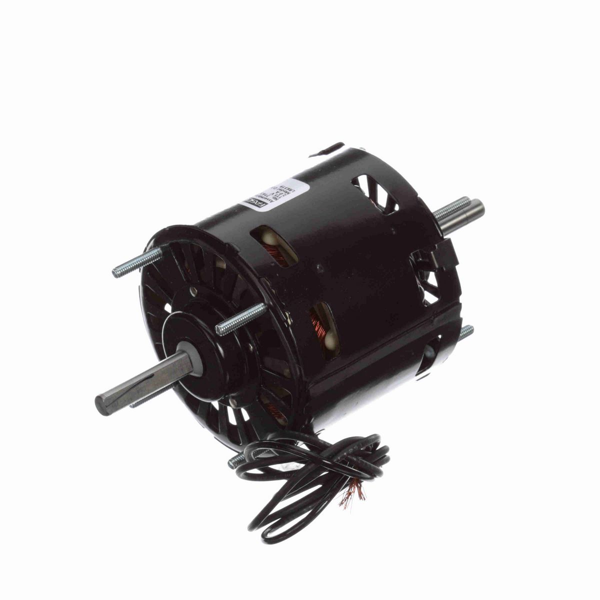 FASCO Fan and Blower Motor, 1/25 HP, 1 Ph, 60 Hz, 115 V, 1550/1300 RPM, 1 Speed, 3.3" Diameter, OAO - D365