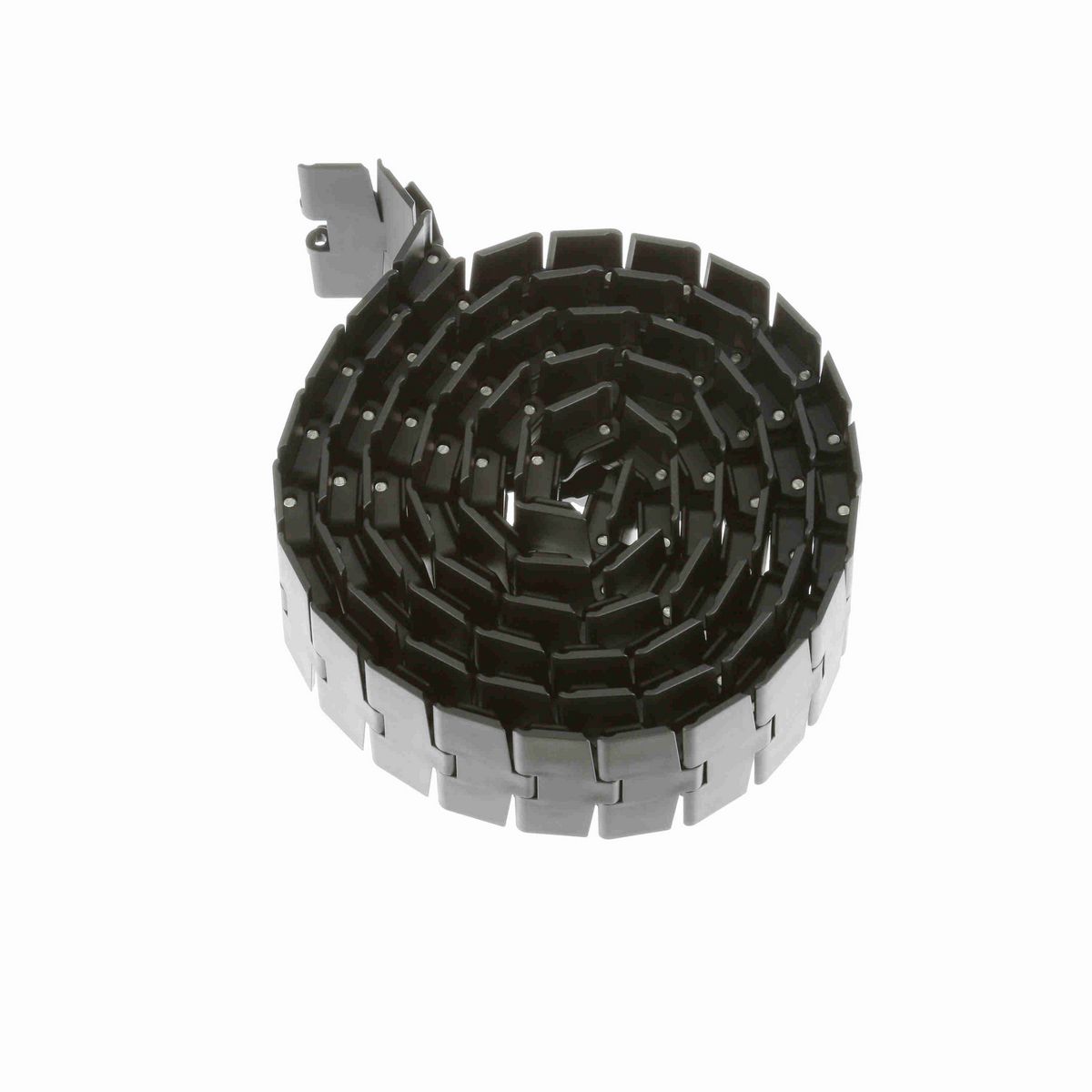 System Plast 880TAB Side-flexing , Material: Black Anti-Static, Width: 4.5in, Pitch: 1.5in - AS880TAB-K450