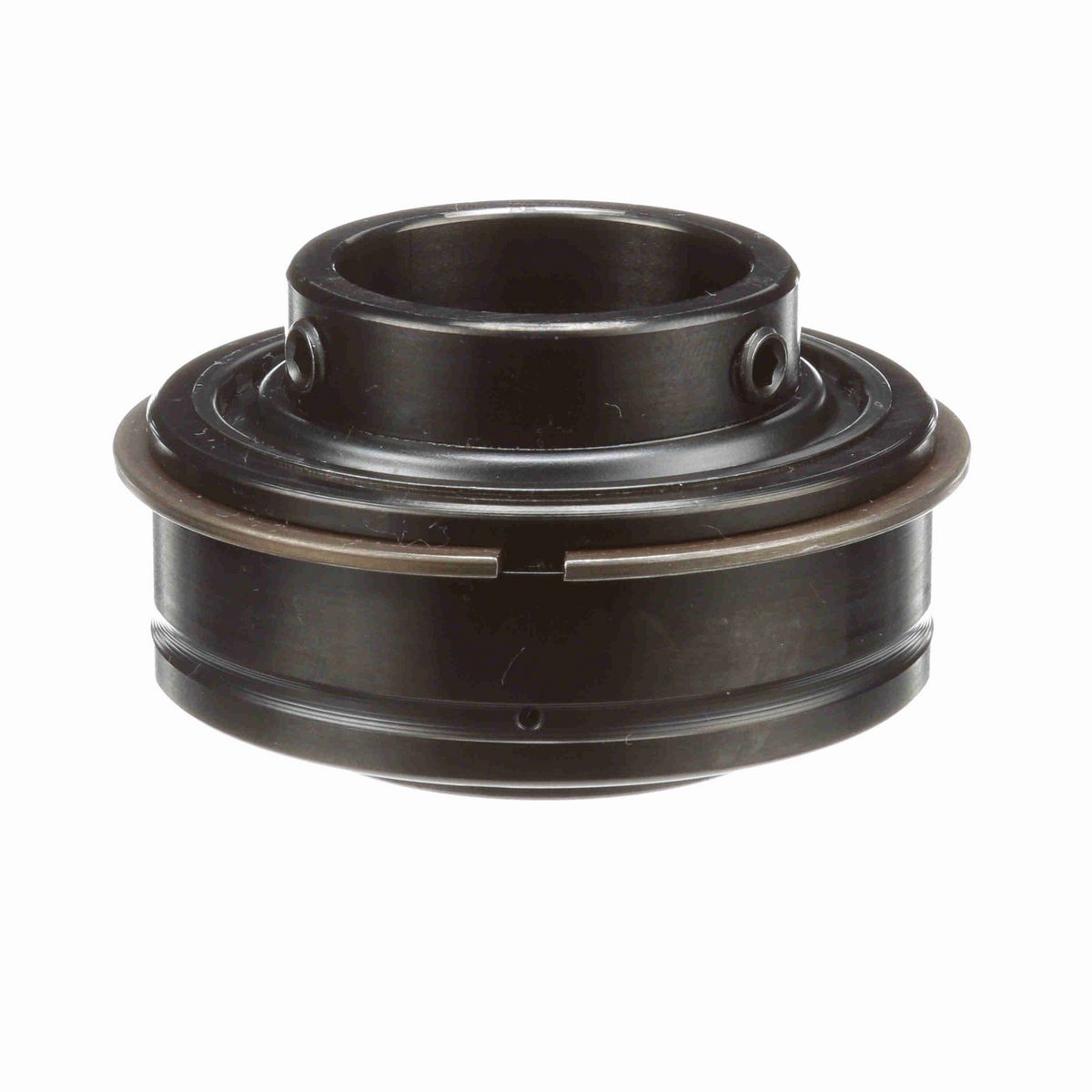 Sealmaster Mounted Insert Only Ball Bearing - 52100 Bearing Steel, Black Oxided - Setscrew Lock - ER-20RC