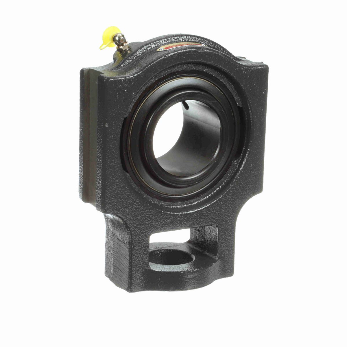 Sealmaster Mounted Cast Iron Wide Slot Take Up Ball Bearing - 52100 Bearing Steel, Black Oxided - Setscrew Lock - ST-43