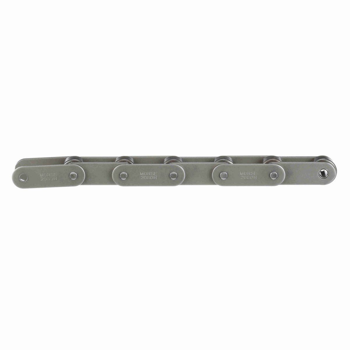 Morse Double Pitch Roller Chain - Riveted Large Roller Design - C2082HR 10FT