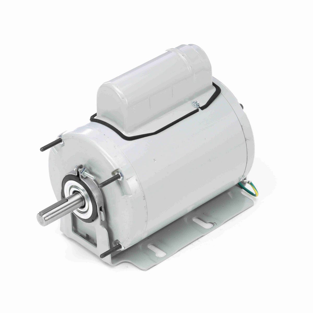 LEESON Agricultural Motor, 0.50 HP, 1 Ph, 60 Hz, 115/230 V, 900 RPM, 48YZ Frame, TEAO - A099836.00