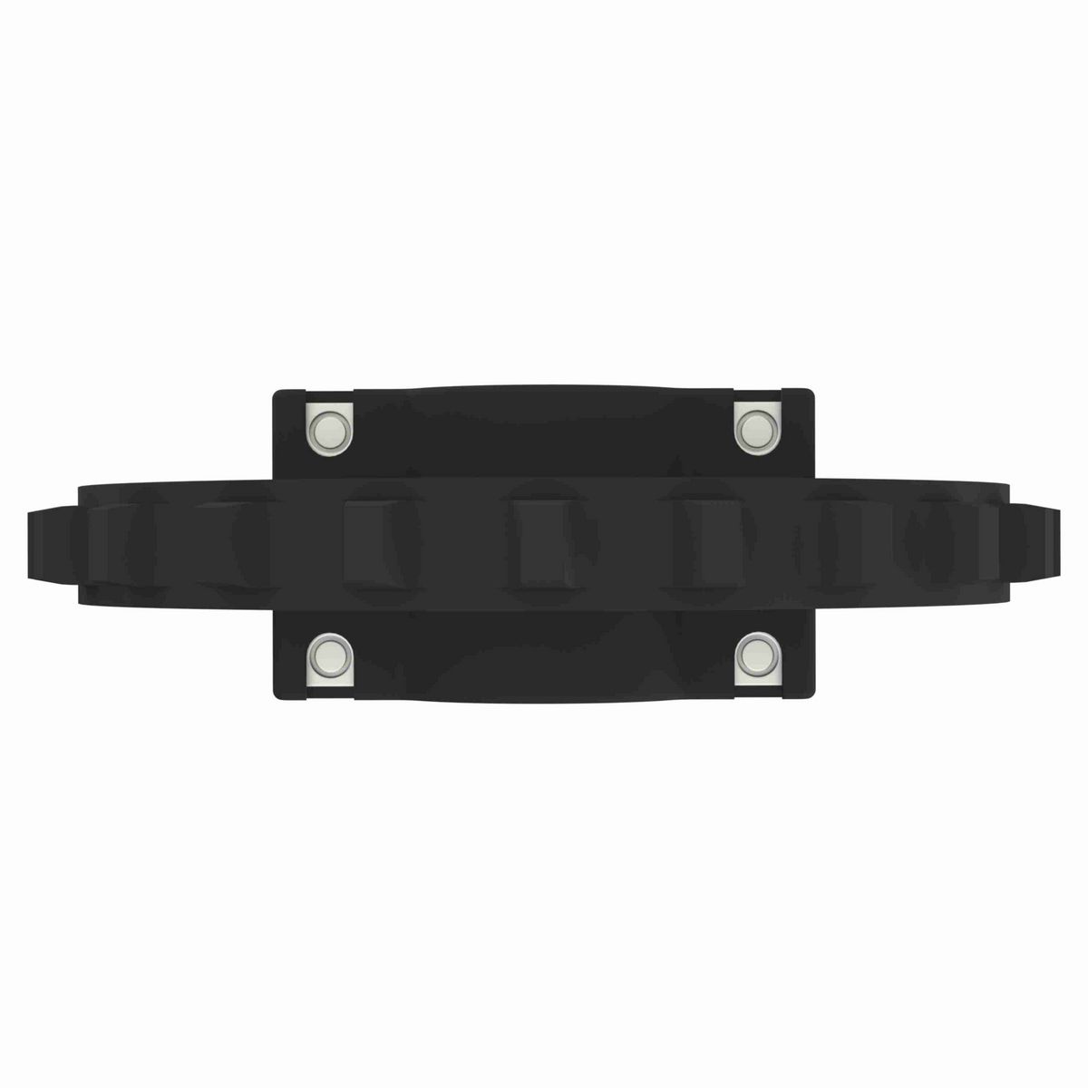 Rexnord 7700 Series Split Molded Nylon Sprocket with 21 Teeth and 1-1/2in Round Idler Bore - 614-63-19