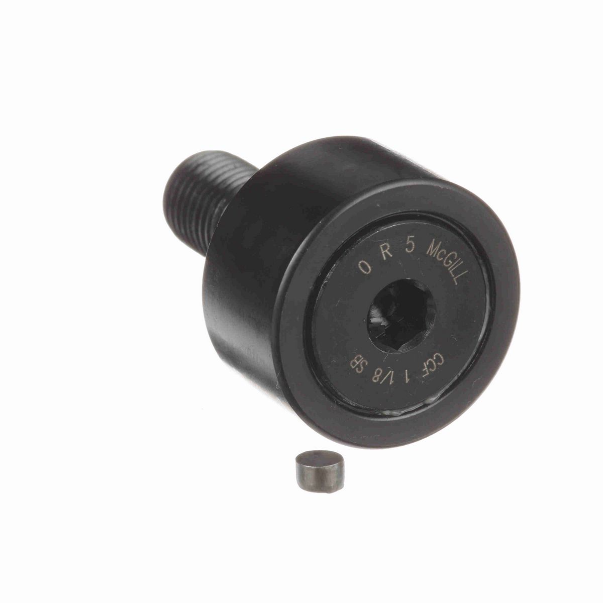 Опорный ролик с цапфой McGill CAMROL CCF 1 1/8 SB, бочкообразный, с уплотнением, с шестигранным отверстием, дюймовый