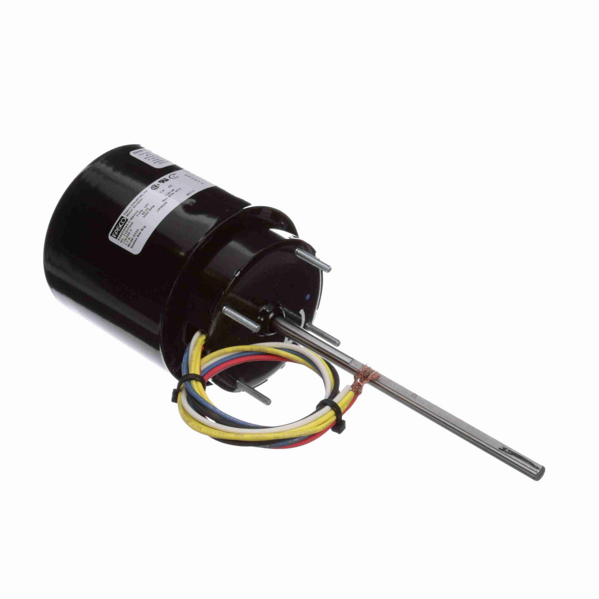 FASCO Fan and Blower Motor, 1/20 HP, 1 Ph, 60 Hz, 115/230 V, 3000 RPM, 1 Speed, 3.3" Diameter, TEFC - D220