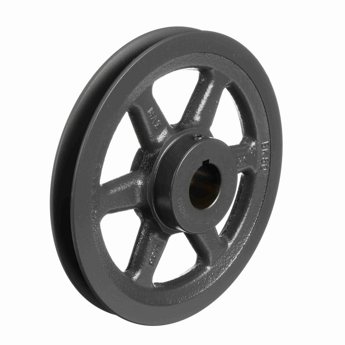 Browning 1 Groove Cast Iron FHP - Finished Bore Sheave - BK80X 1 3/16