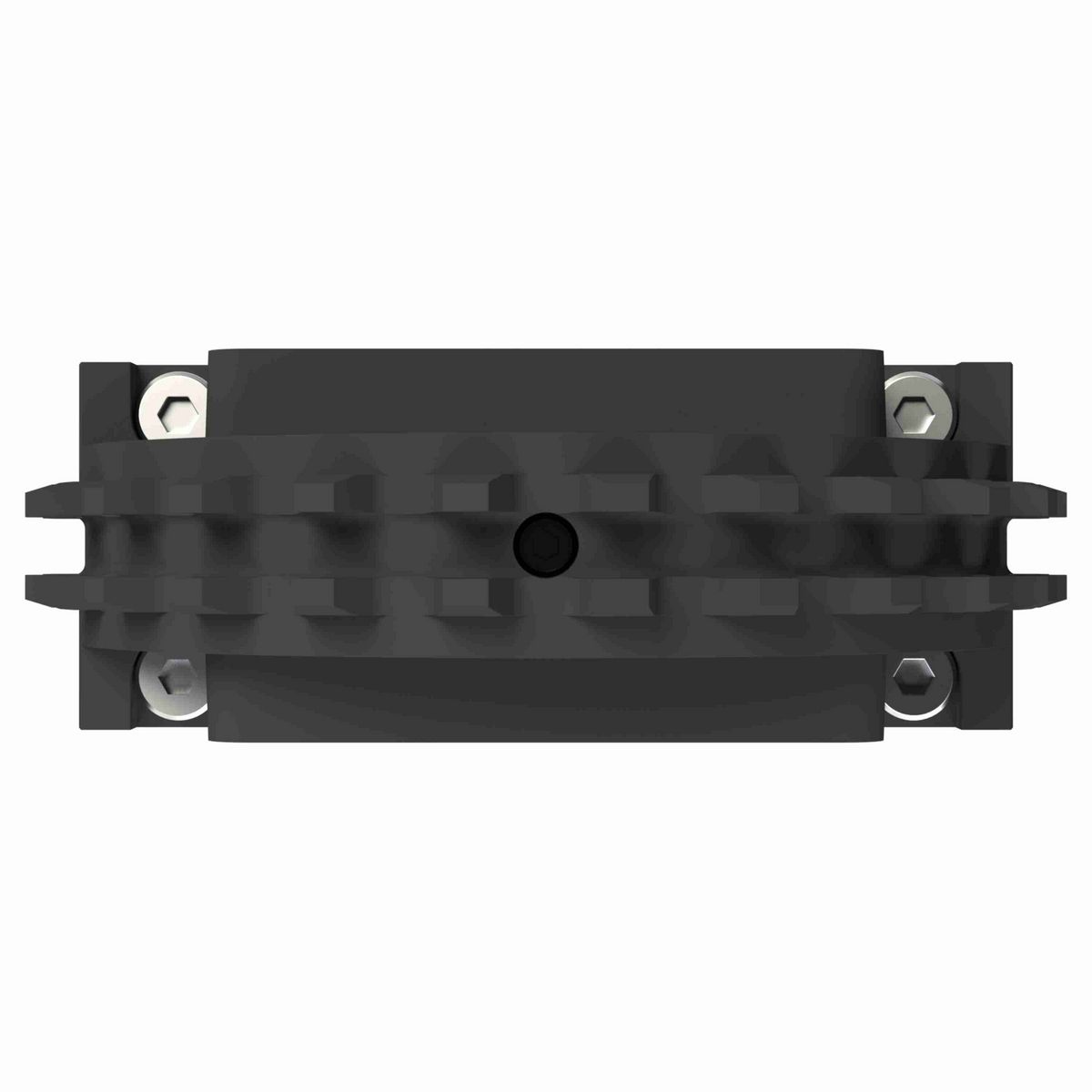 Rexnord 1500 Series Split Molded Nylon Sprocket with 24 Teeth and 25mm Round Shaft-Ready Bore with Keyway - 614-213-7