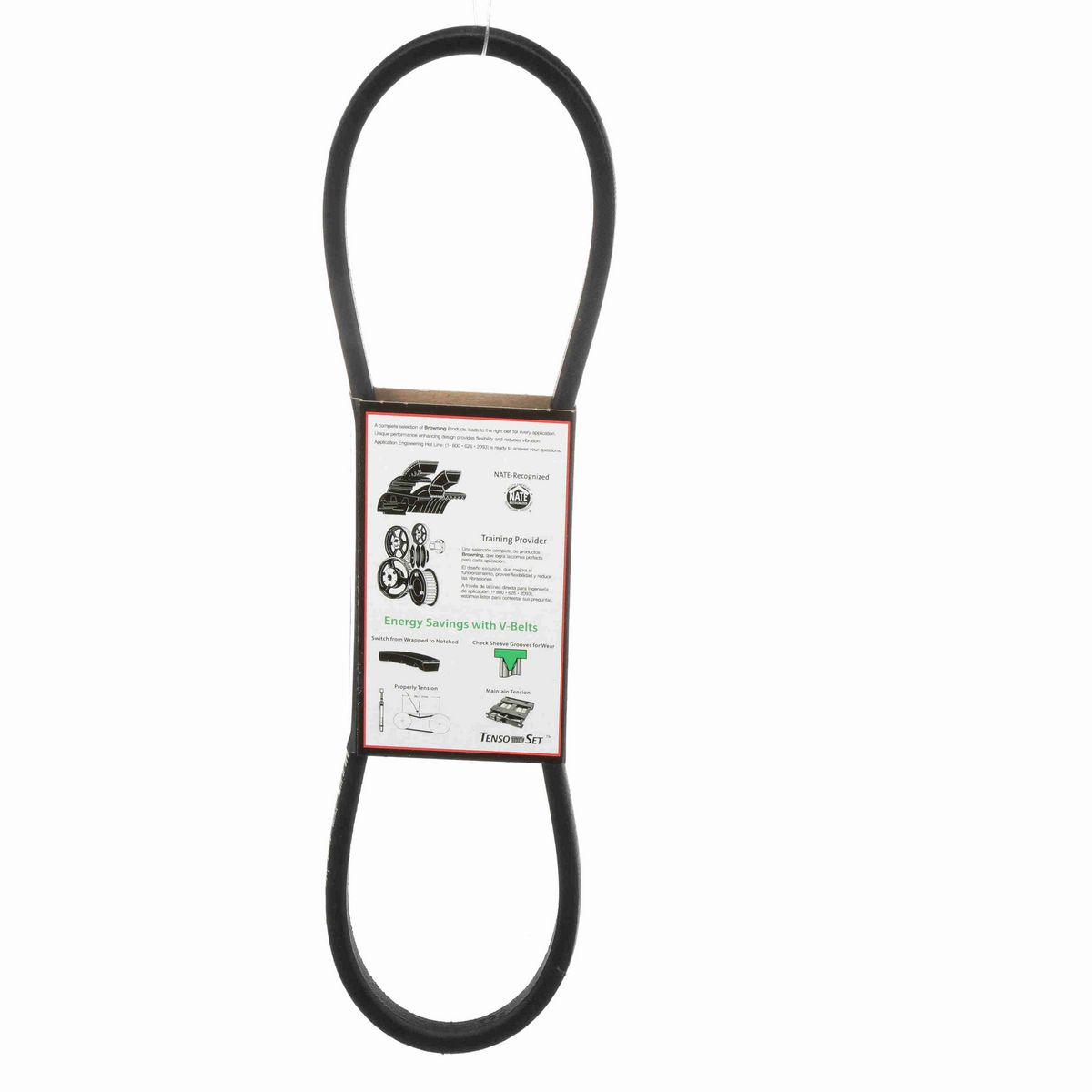 Browning Rubber FHP Belt - 3L260