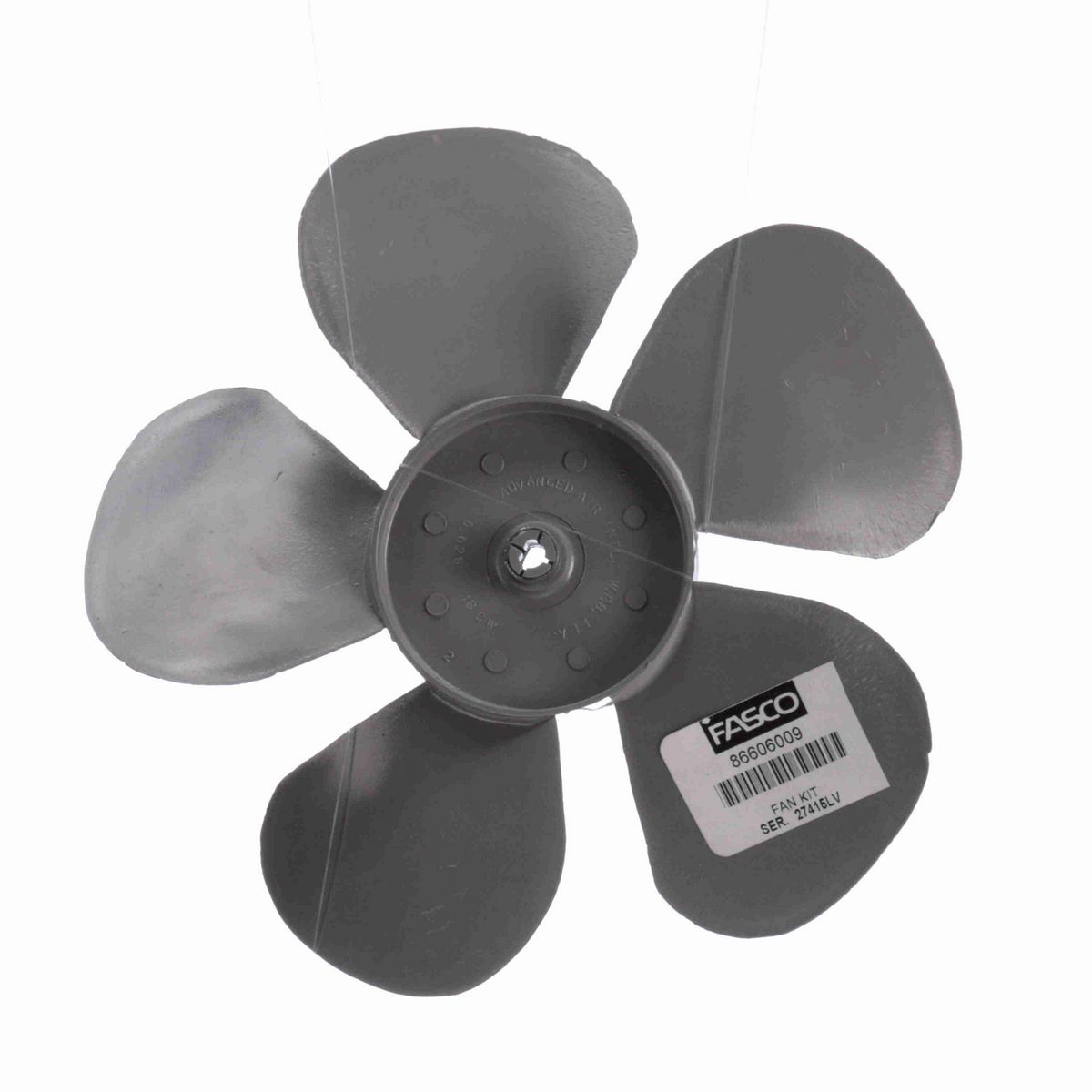 FASCO 5 Blade CW, 6.625" Dia, Shaft Size 0.2178" "D" - K-FAN6009
