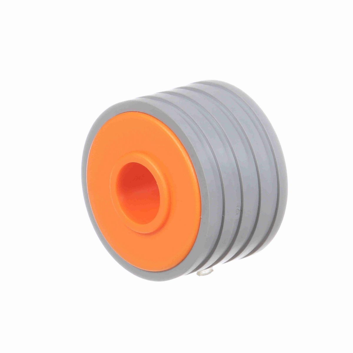 System Plast Return Roller with Rubber; OD: 57-mm, Shaft Dia: -mm, Length: 41-mm, Color: Orange - RETURN ROLLER