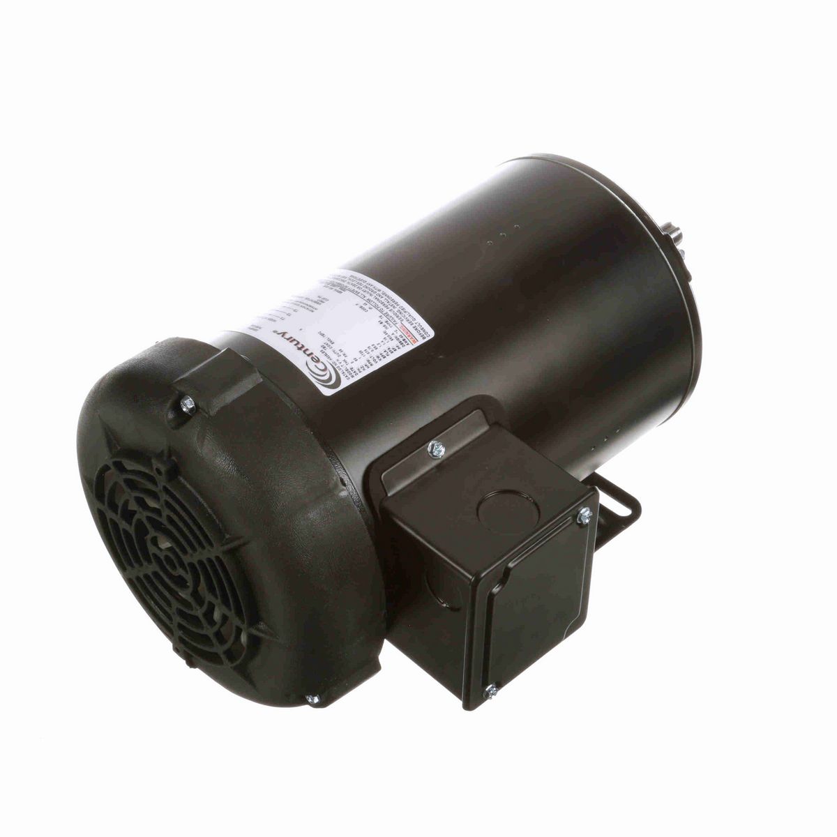 Century General Purpose Motor, 1 HP, 3 Ph, 60 Hz, 575 V, 1800 RPM, 56 Frame, TEFC - H525LES