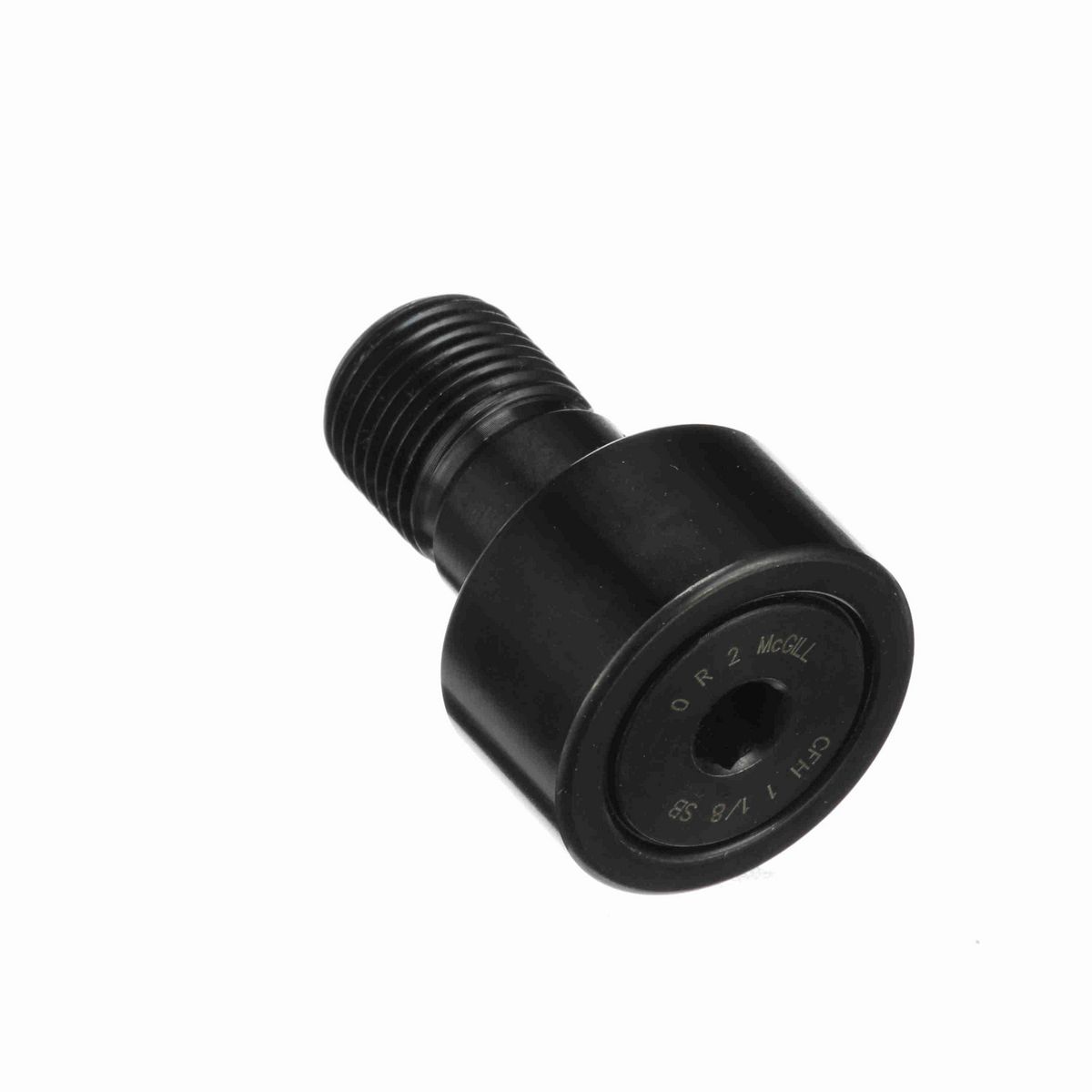 Опорный ролик с цапфой McGill CAMROL CCFE 1 1/8 SB, бочкообразный, с уплотнением, с шестигранным отверстием, дюймовый