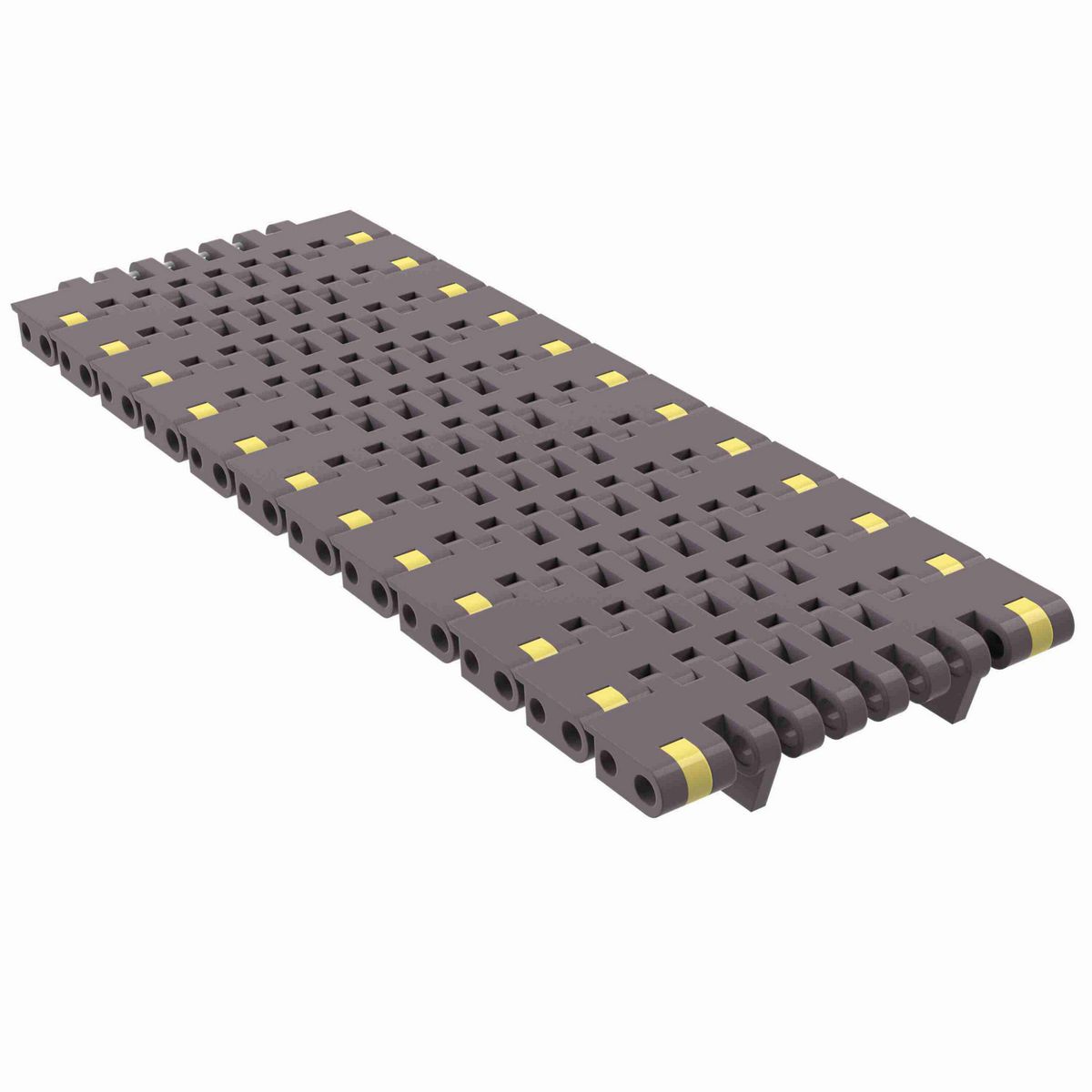 Rexnord 8506 Straight Running Flush Grid, Material: Brown High Performance, Width: 3.25in, Pitch: 0.75in - 81416471