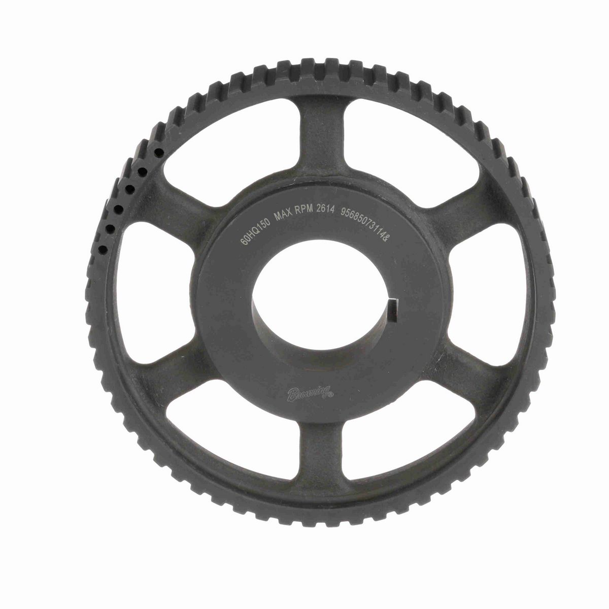 Browning Steel Bushed Bore Gearbelt Pulley - 60HQ150