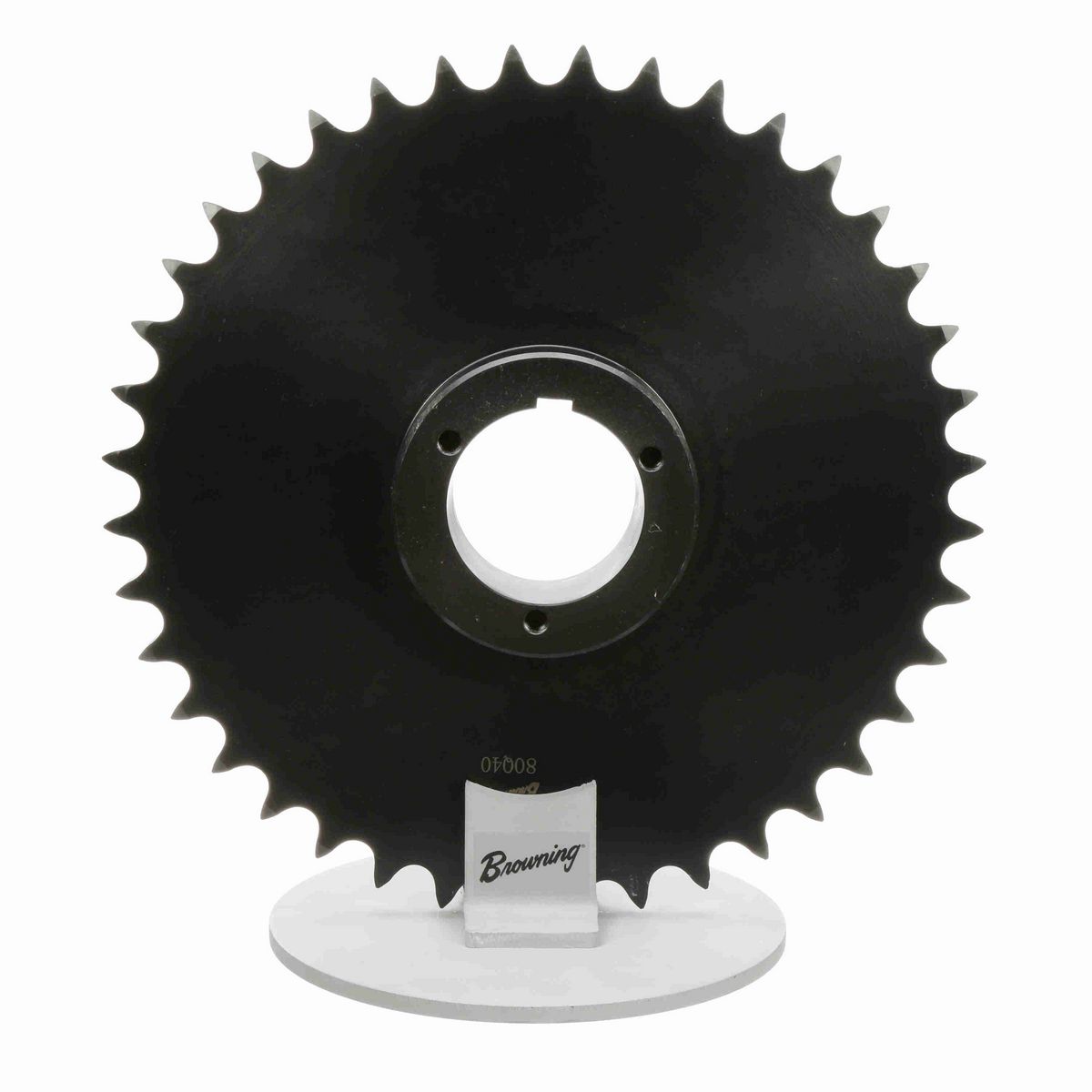 Browning Steel Bushed Bore Roller Chain Sprocket - 80Q40