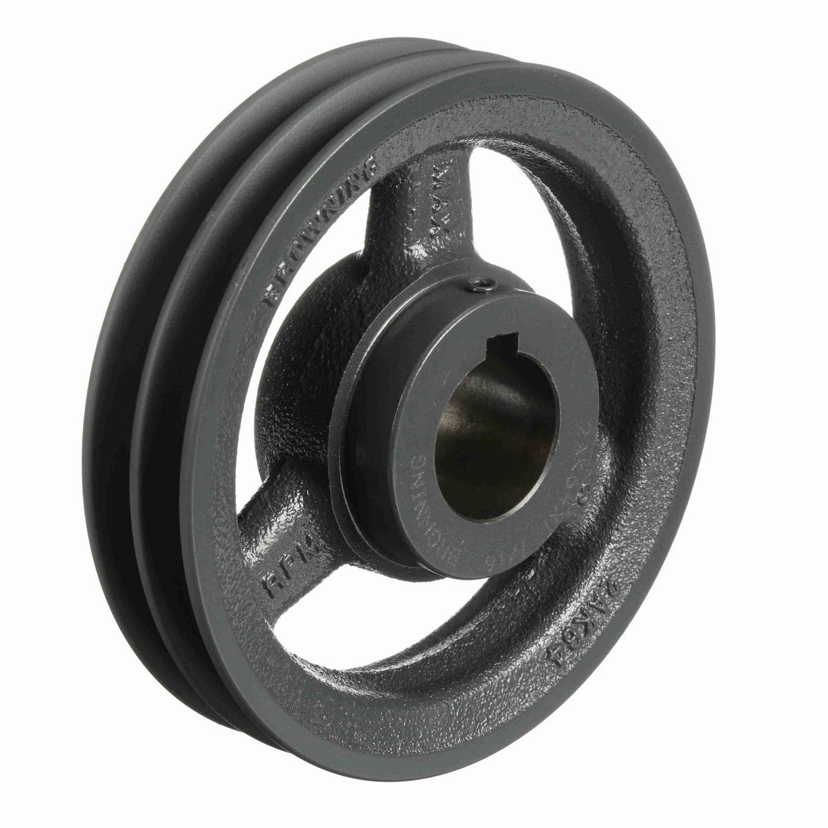 Browning 2 Groove Cast Iron FHP - Finished Bore Sheave - 2AK64X 1 7/16